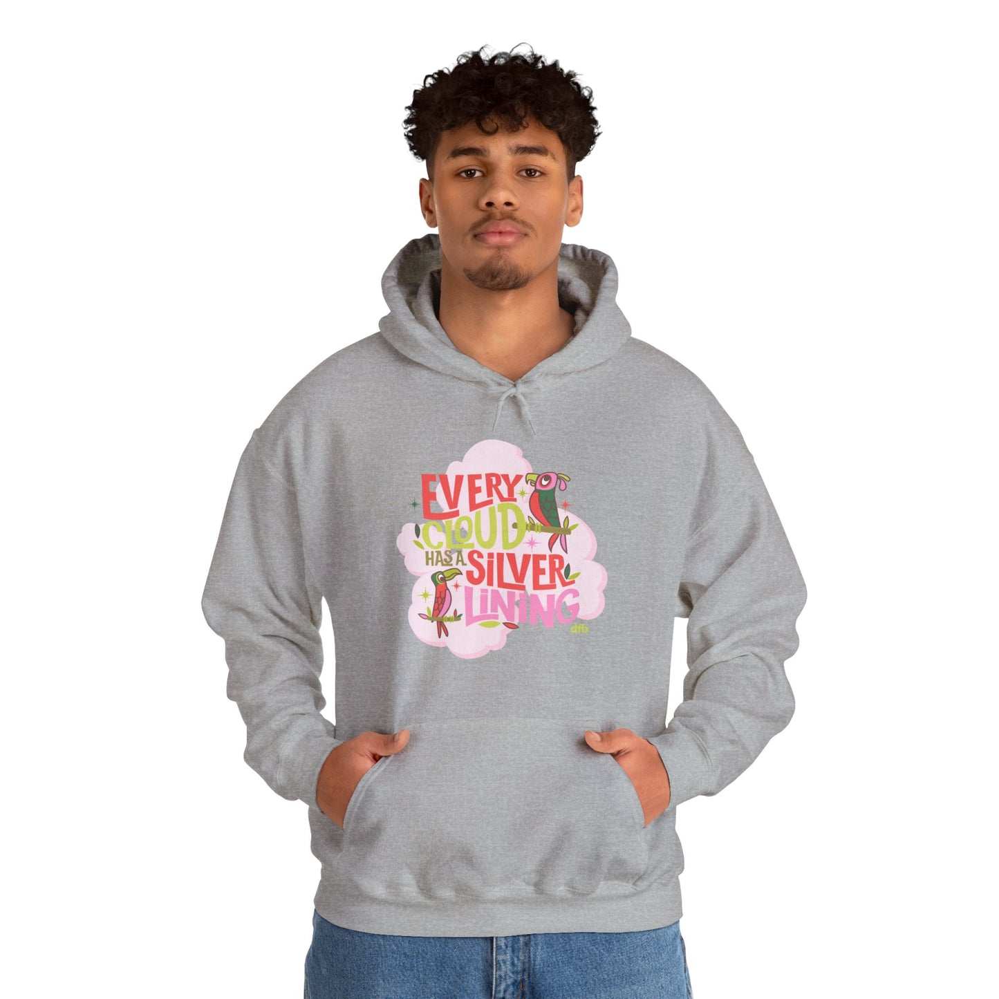 LIMITED EDITION Every Cloud Has a Silver Lining - Adult Hoodie Sweatshirt