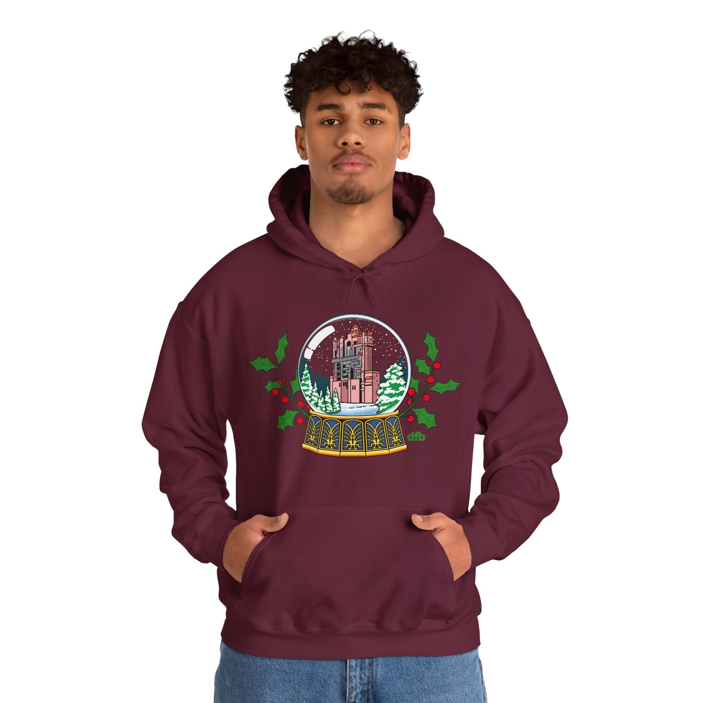 Hollywood Studios Snowglobes -  Adult Hoodie Sweatshirt