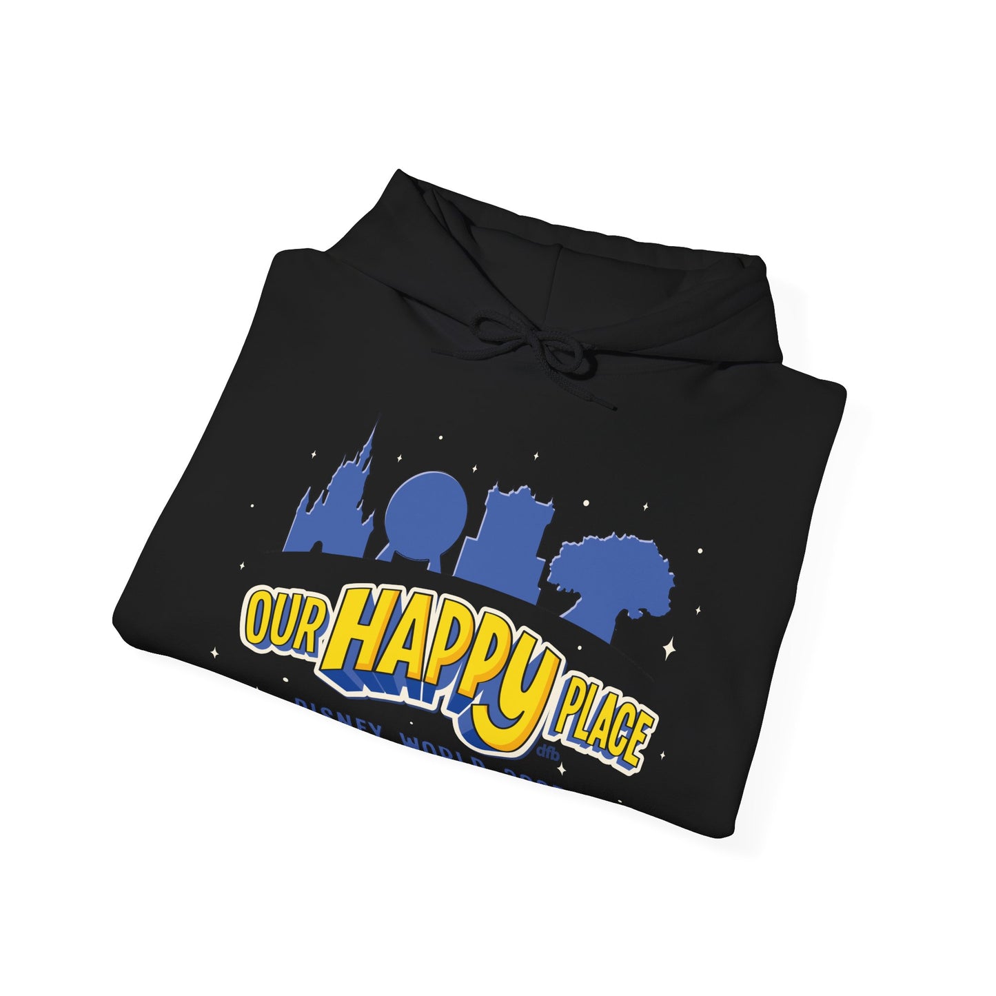 Our Happy Place 2025 - Family Matching Tee - Adult Hoodie Sweatshirt