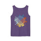Food & Wine Compass - Unisex Garment-Dyed Tank Top