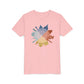 Food & Wine Compass -  Kid's Short Sleeve Tee Shirt