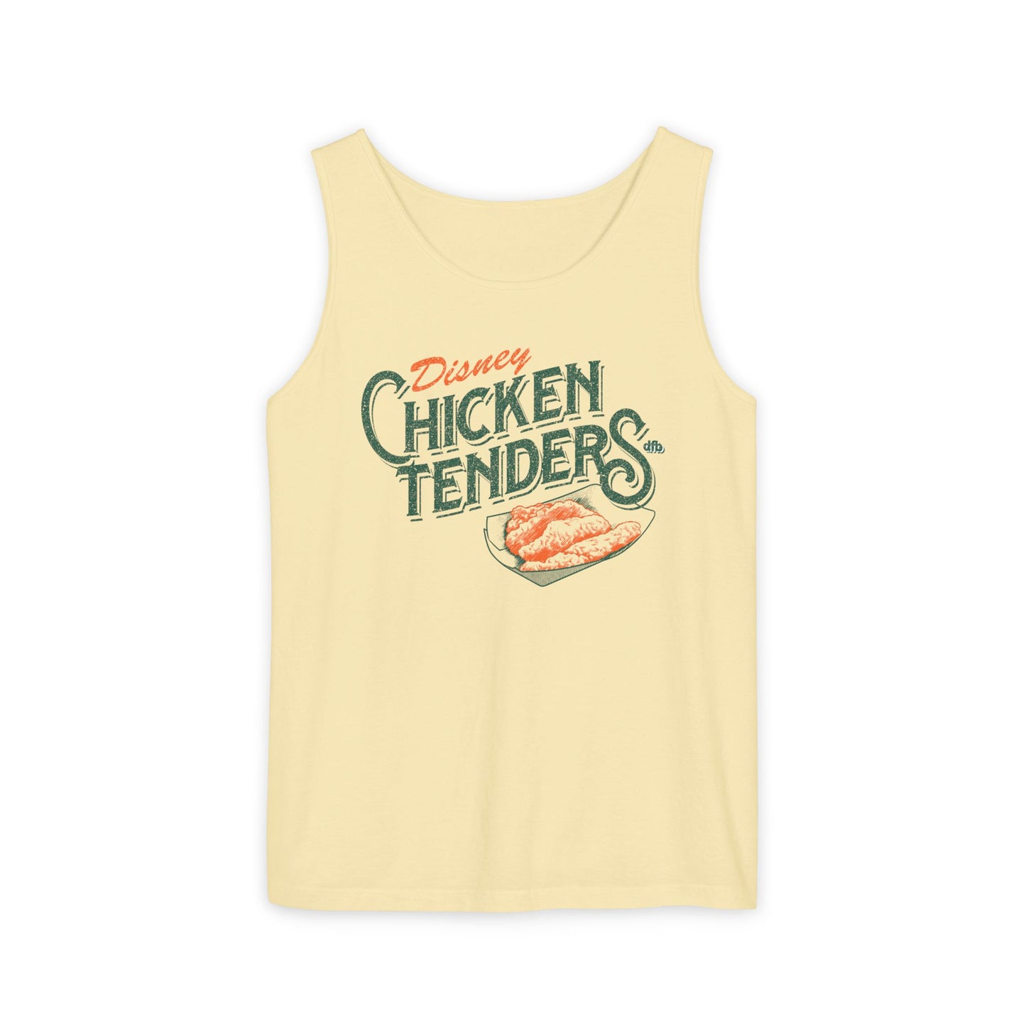 Chicken Tenders - Unisex Garment-Dyed Tank Top