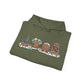Gingerbread Park Icons -  Adult Hoodie Sweatshirt