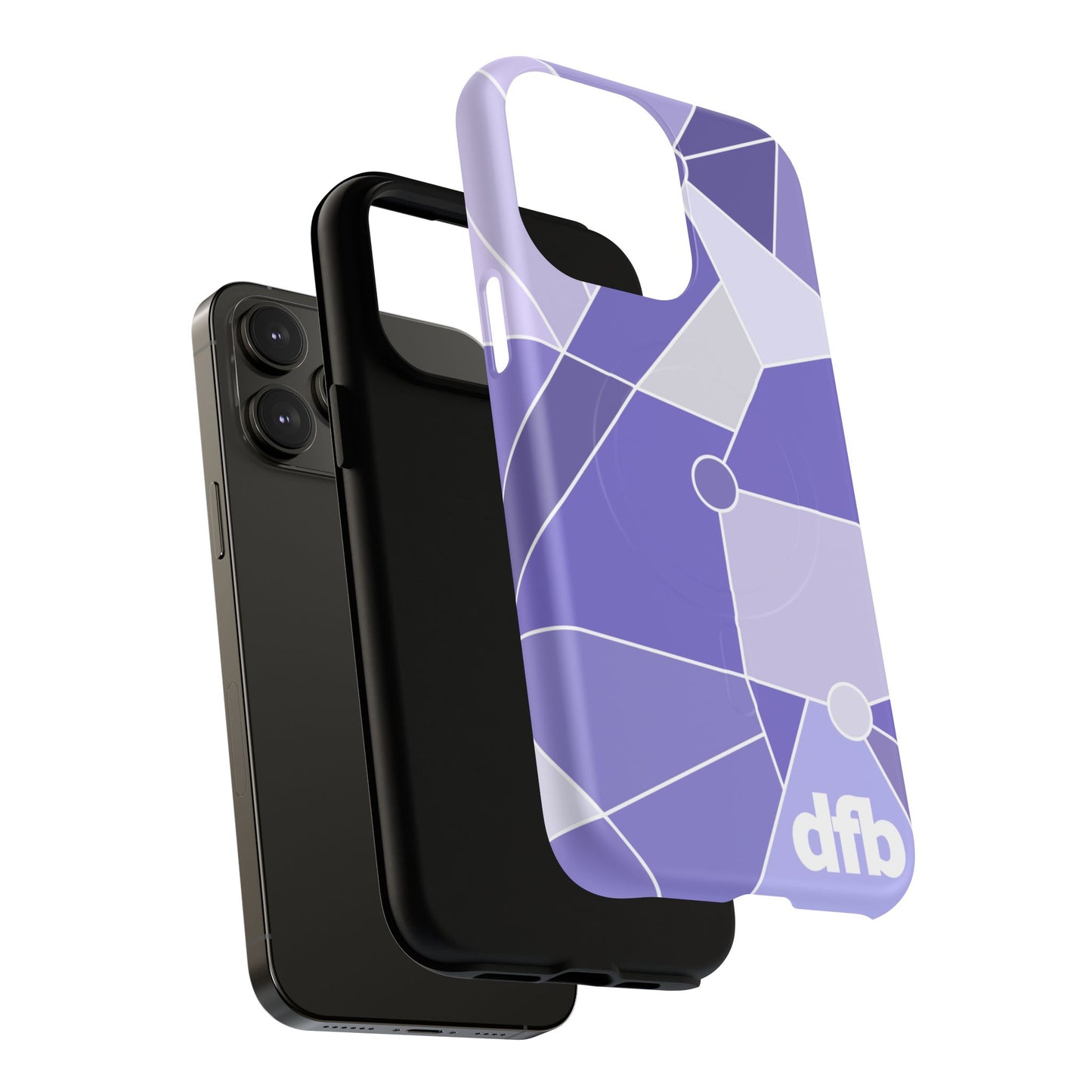 Tomorrowland Purple Wall - Tough Magnetic iPhone Case