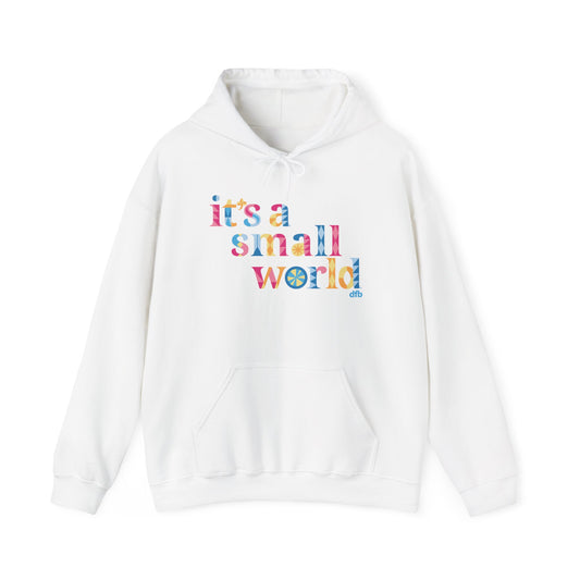 it's a small world -  Adult Hoodie Sweatshirt
