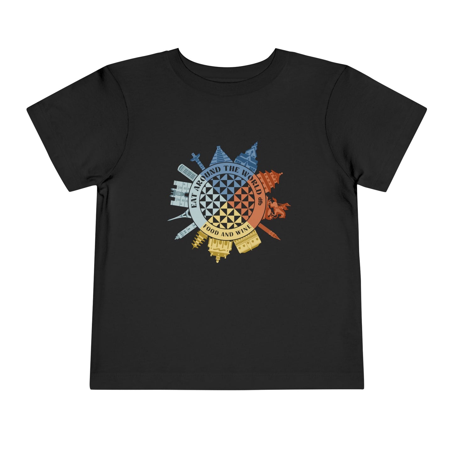 Food & Wine Compass -  Toddler Tee