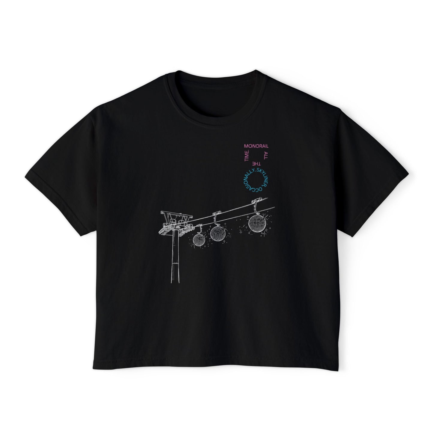Monorail All The Time - Women's Boxy Tee