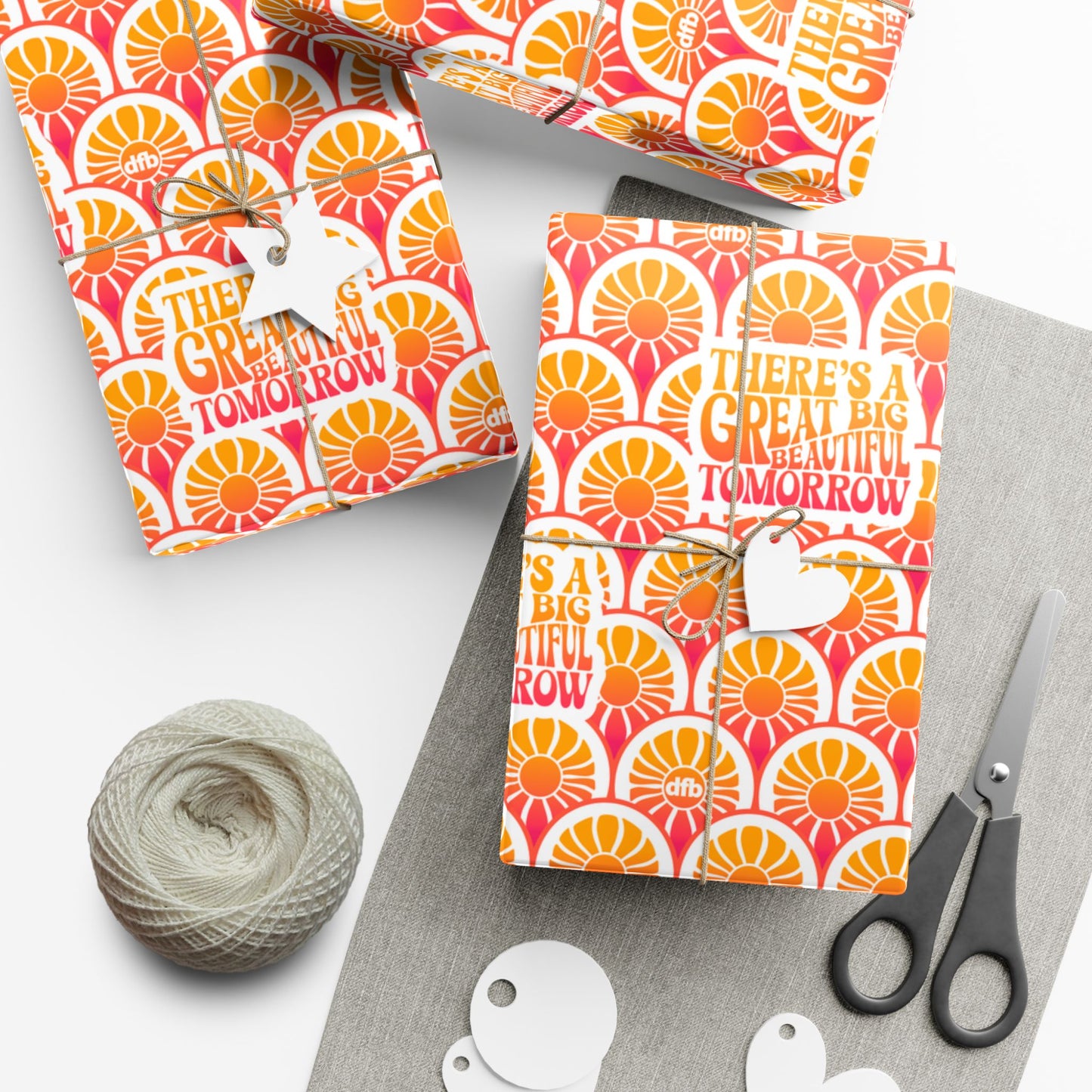 There's a Great Big Beautiful Tomorrow - Gift Wrap Papers