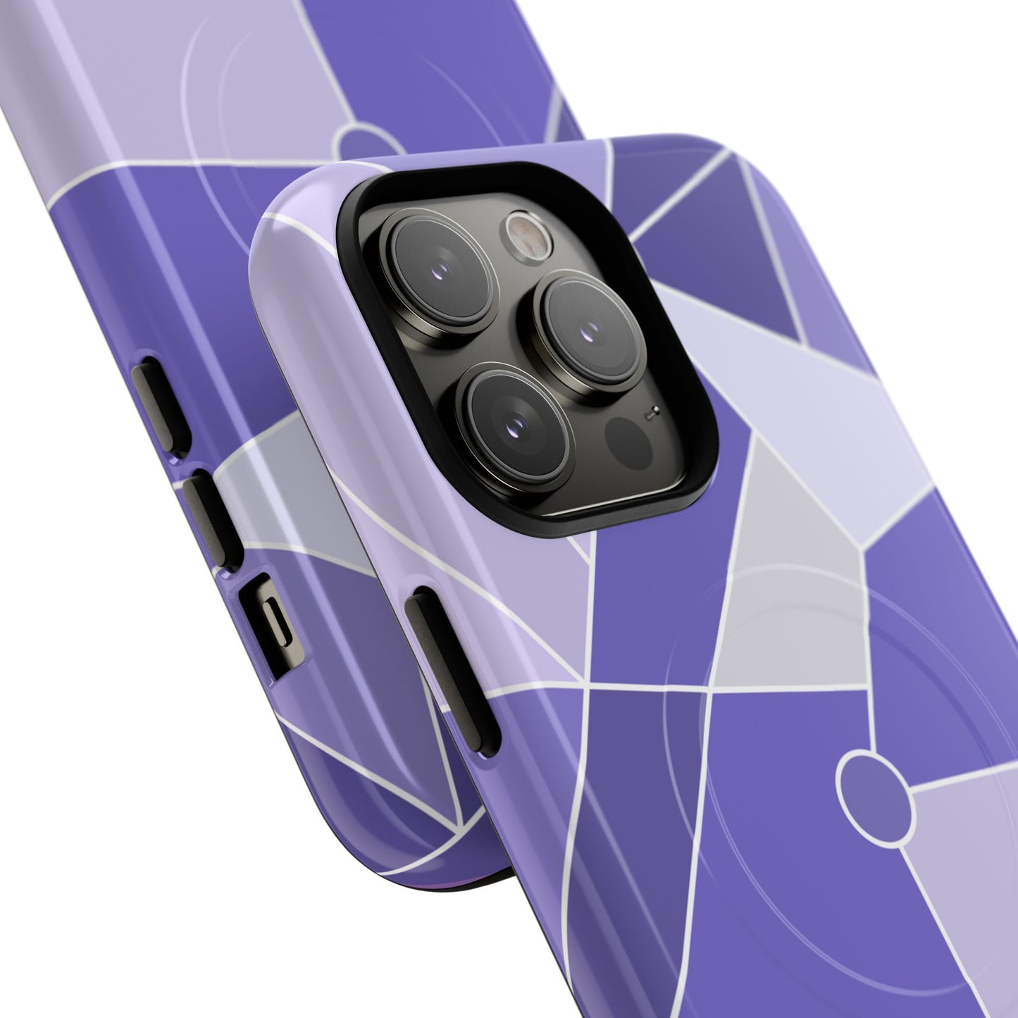 Tomorrowland Purple Wall - Tough Magnetic iPhone Case