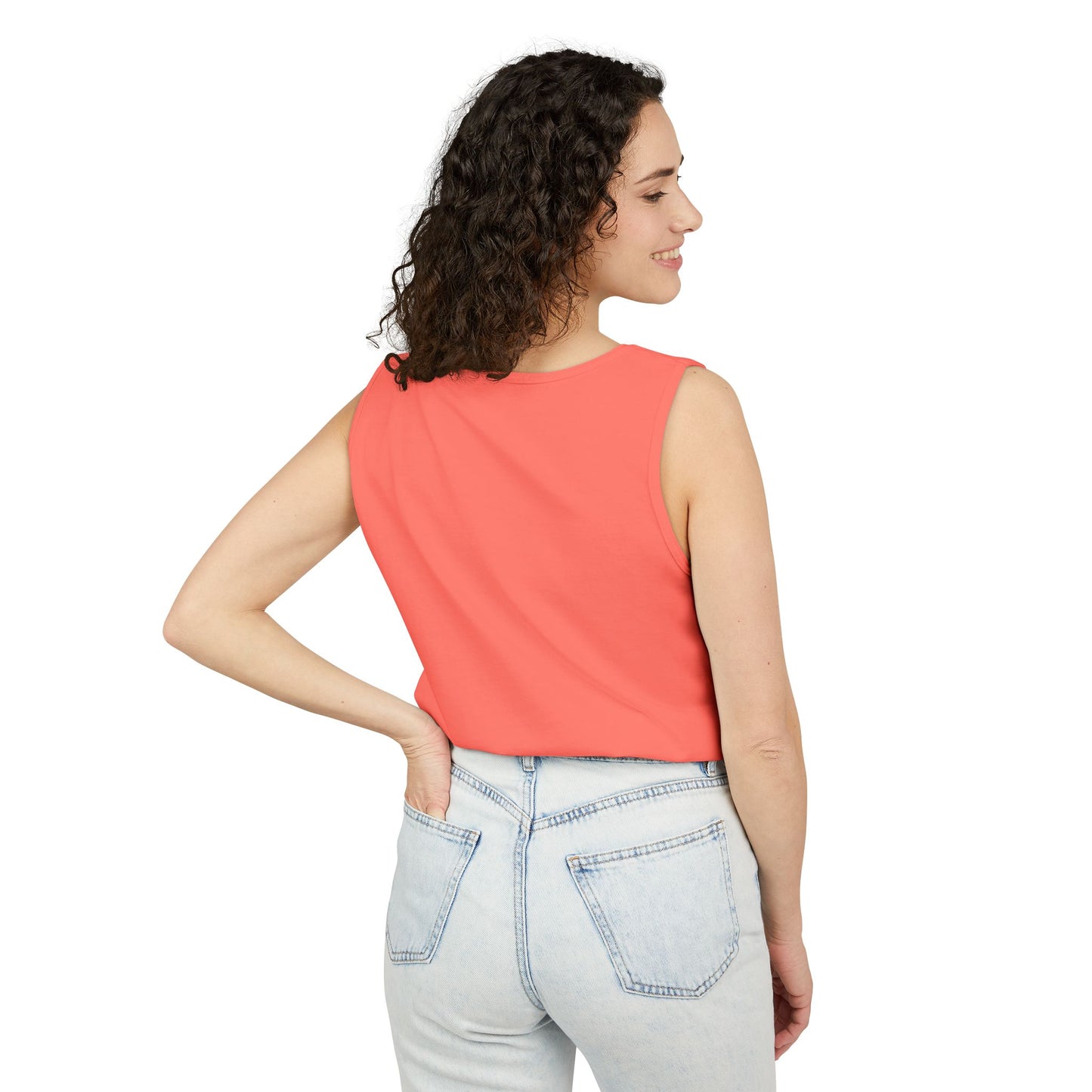 Food & Wine Compass - Unisex Garment-Dyed Tank Top