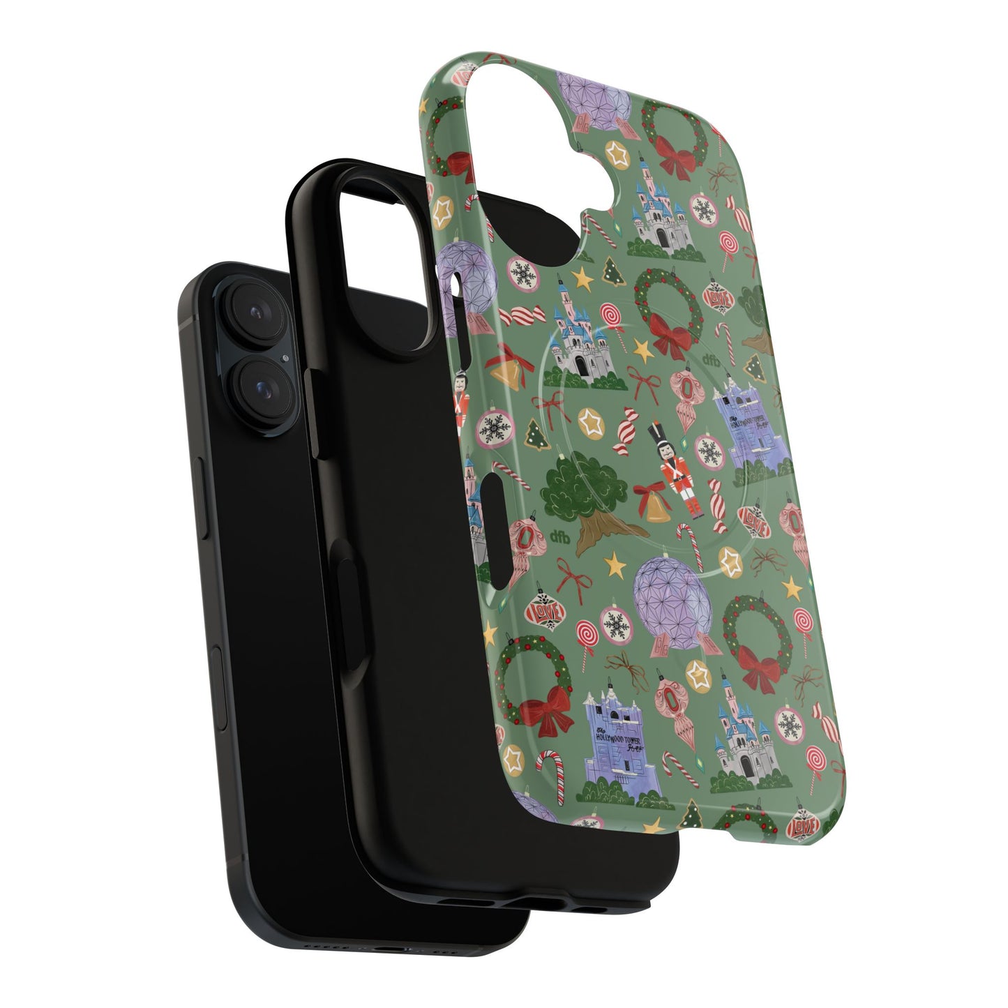 Park Icons Vintage Ornaments - Tough Magnetic iPhone Case