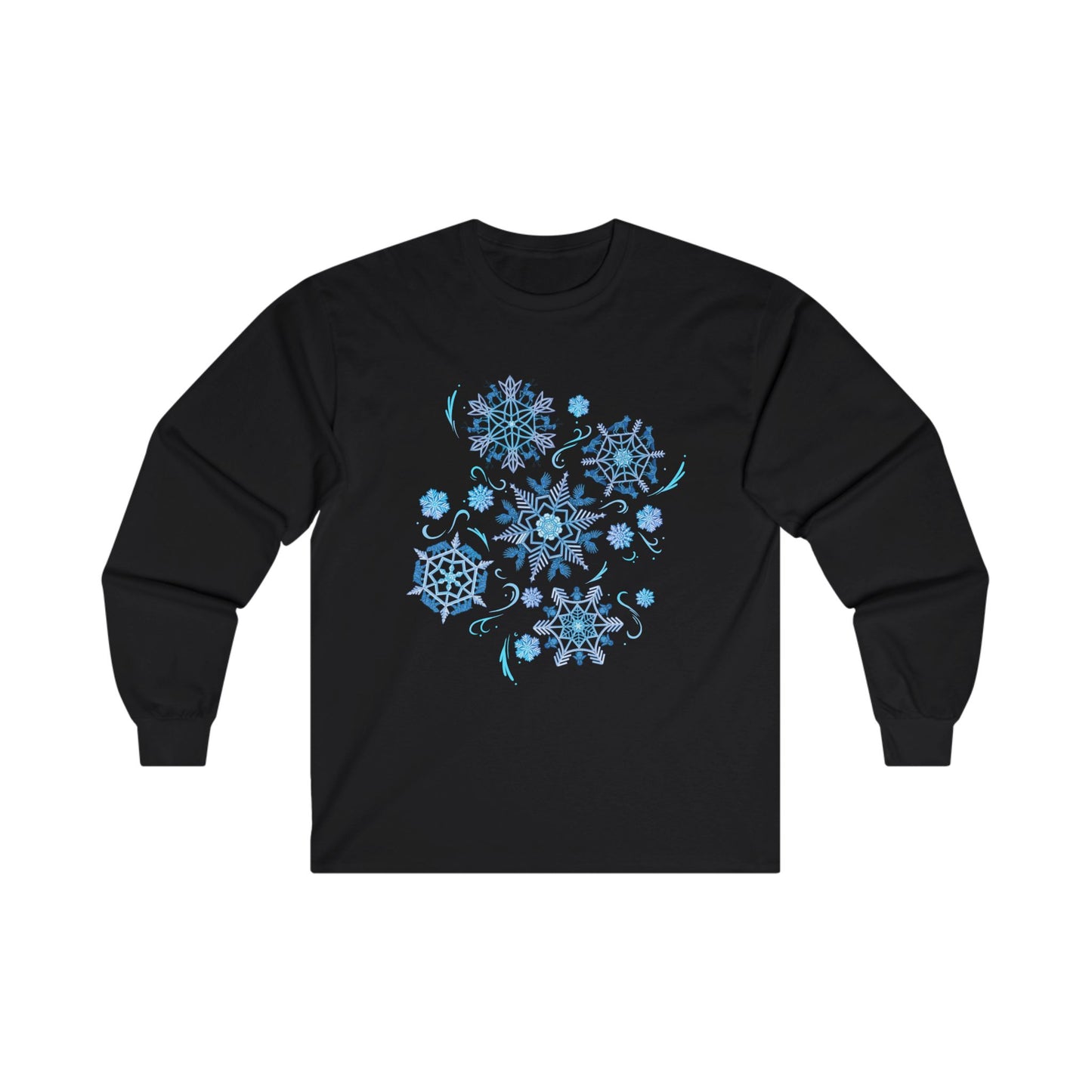 Merry Menagerie Snowflakes - Animal Kingdom Puppets - Long Sleeve Tee