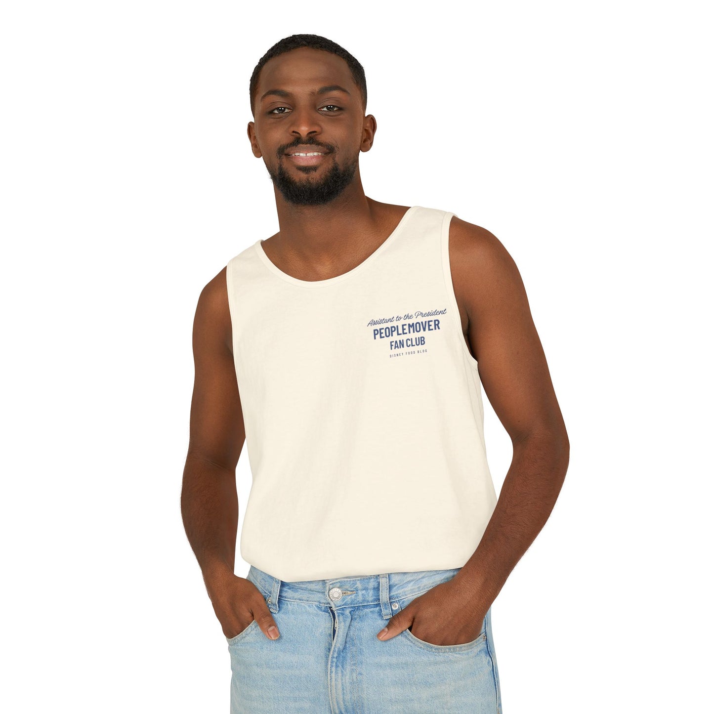 Peoplemover Fan Club - Unisex Garment-Dyed Tank Top