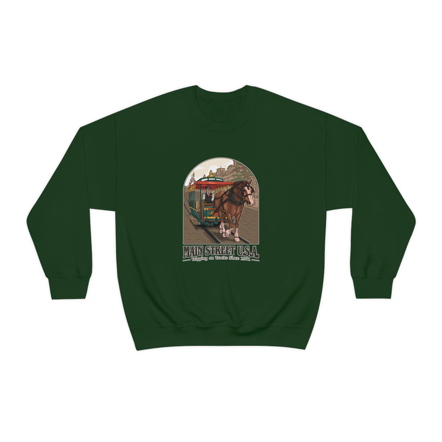 Main Street USA Trippin' - Adult Crewneck Sweatshirt