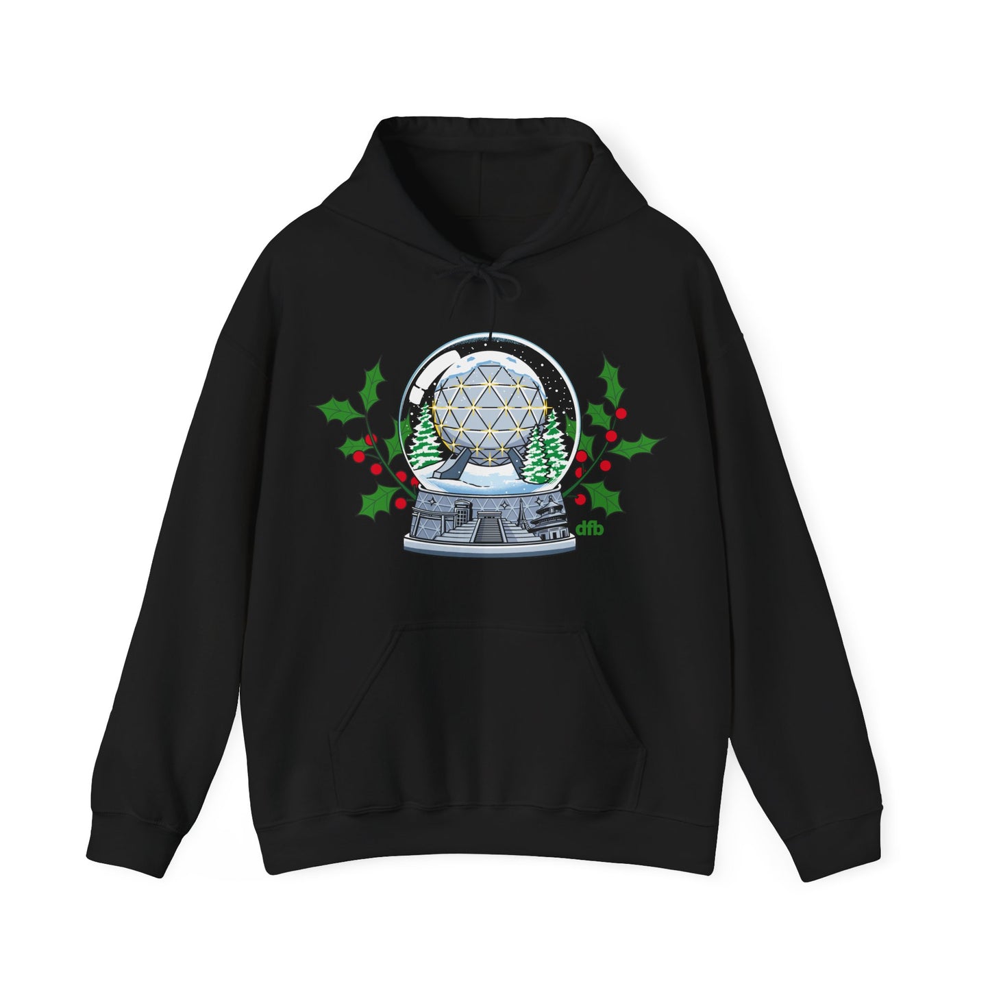 EPCOT Snowglobes -  Adult Hoodie Sweatshirt