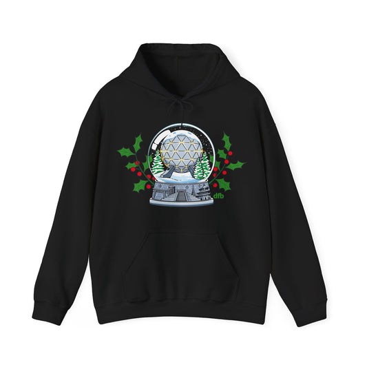 EPCOT Snowglobes -  Adult Hoodie Sweatshirt