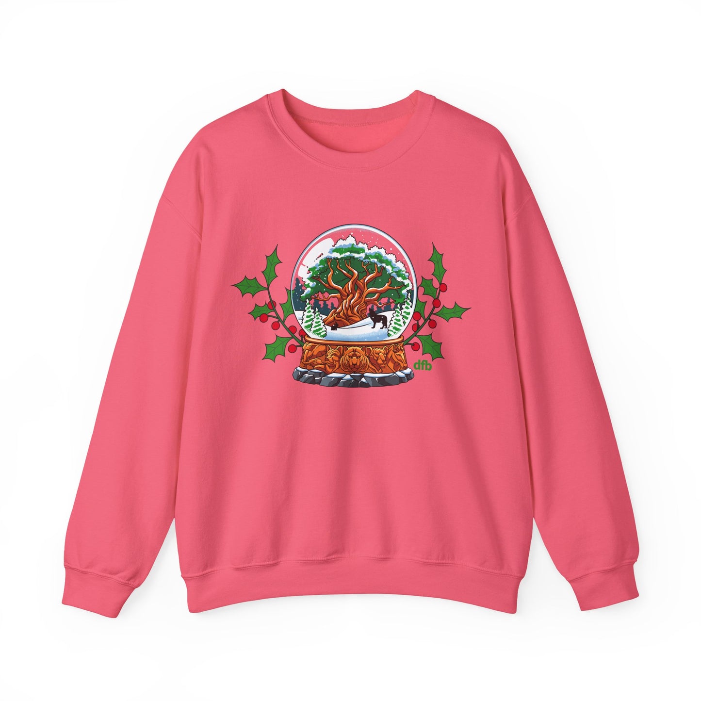 Animal Kingdom Snowglobes - Adult Crewneck Sweatshirt
