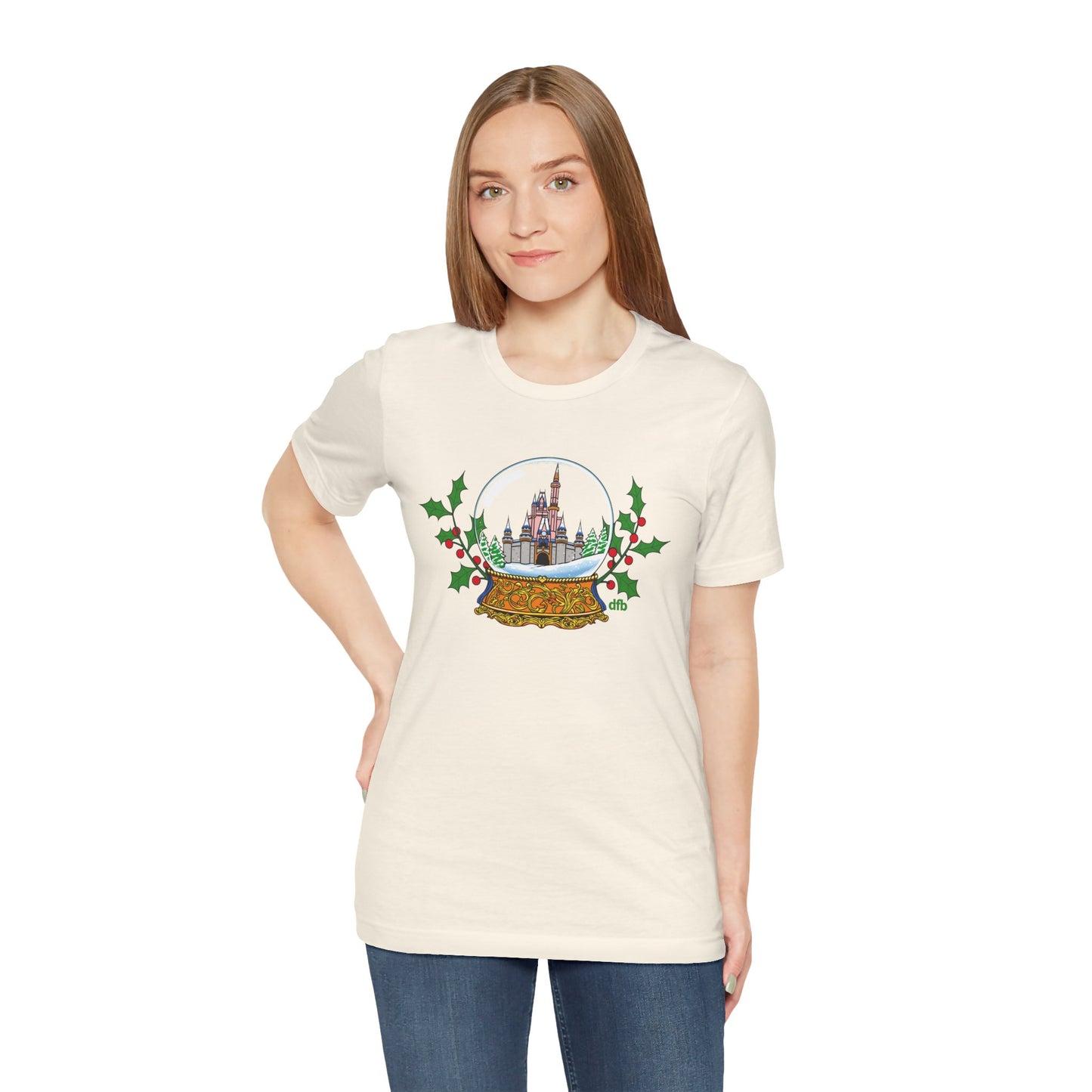 Magic Kingdom Snowglobes - Adult Tee Shirt