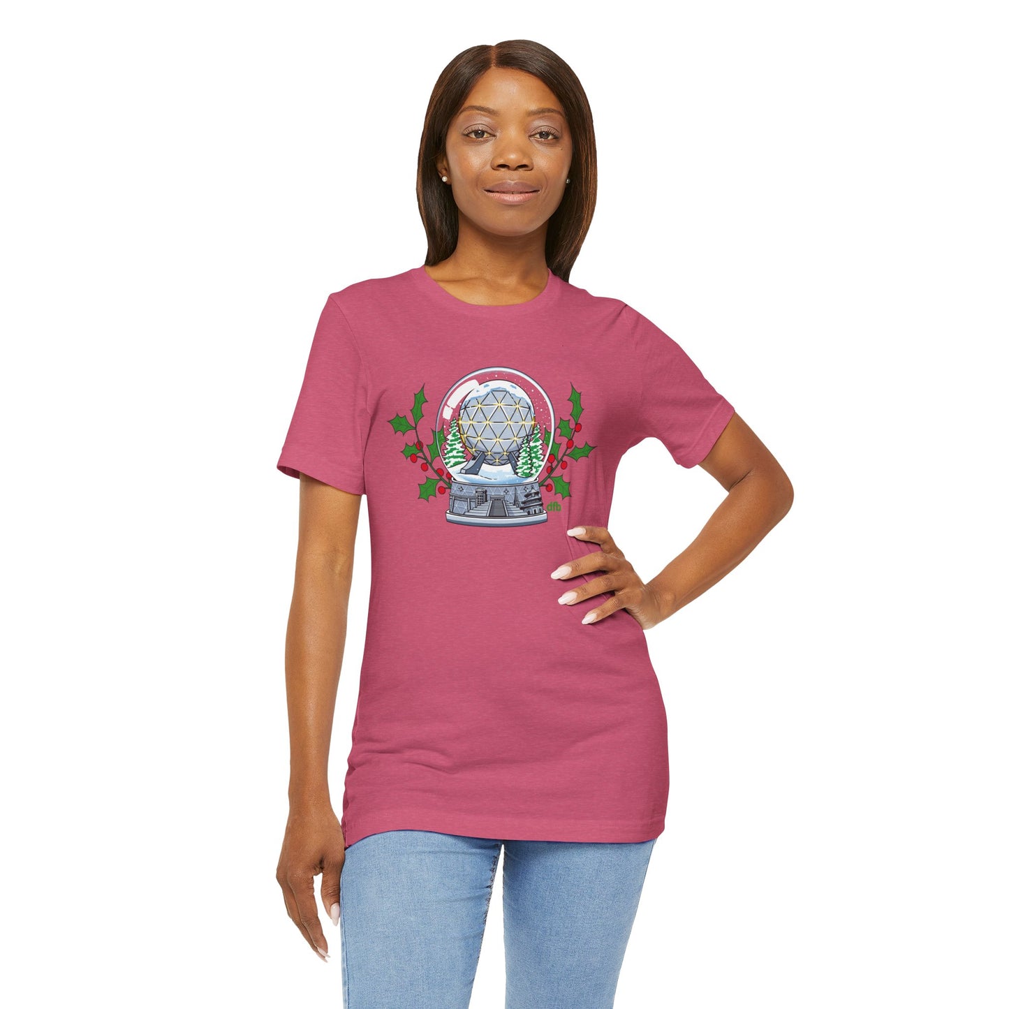 EPCOT Snowglobes - Adult Tee Shirt