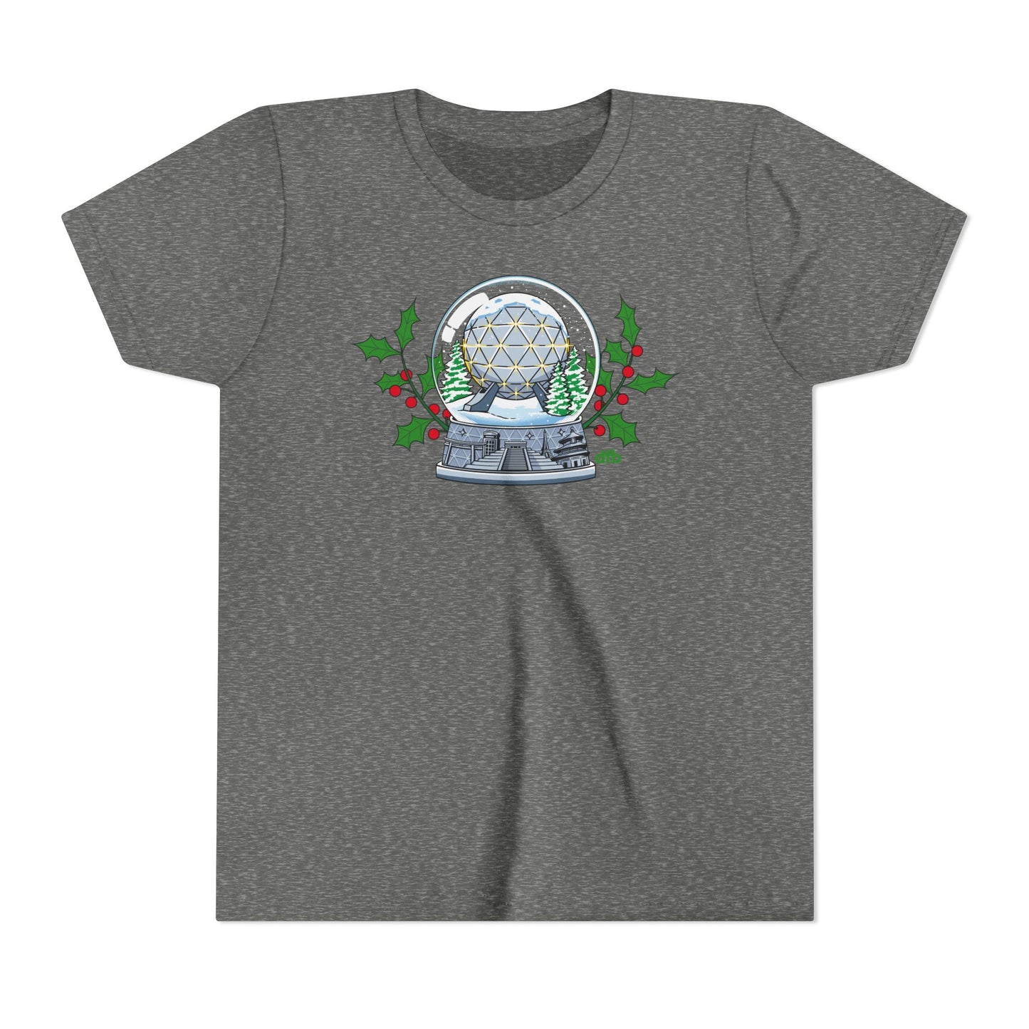 EPCOT Snowglobes -  Kid's Short Sleeve Tee Shirt