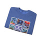 EPCOT Vintage Stamps - Adult Crewneck Sweatshirt