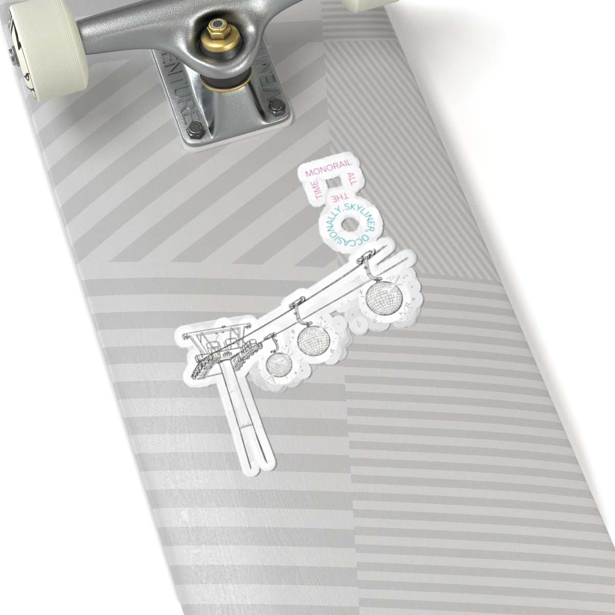 Monorail All The Time - Kiss-Cut Stickers