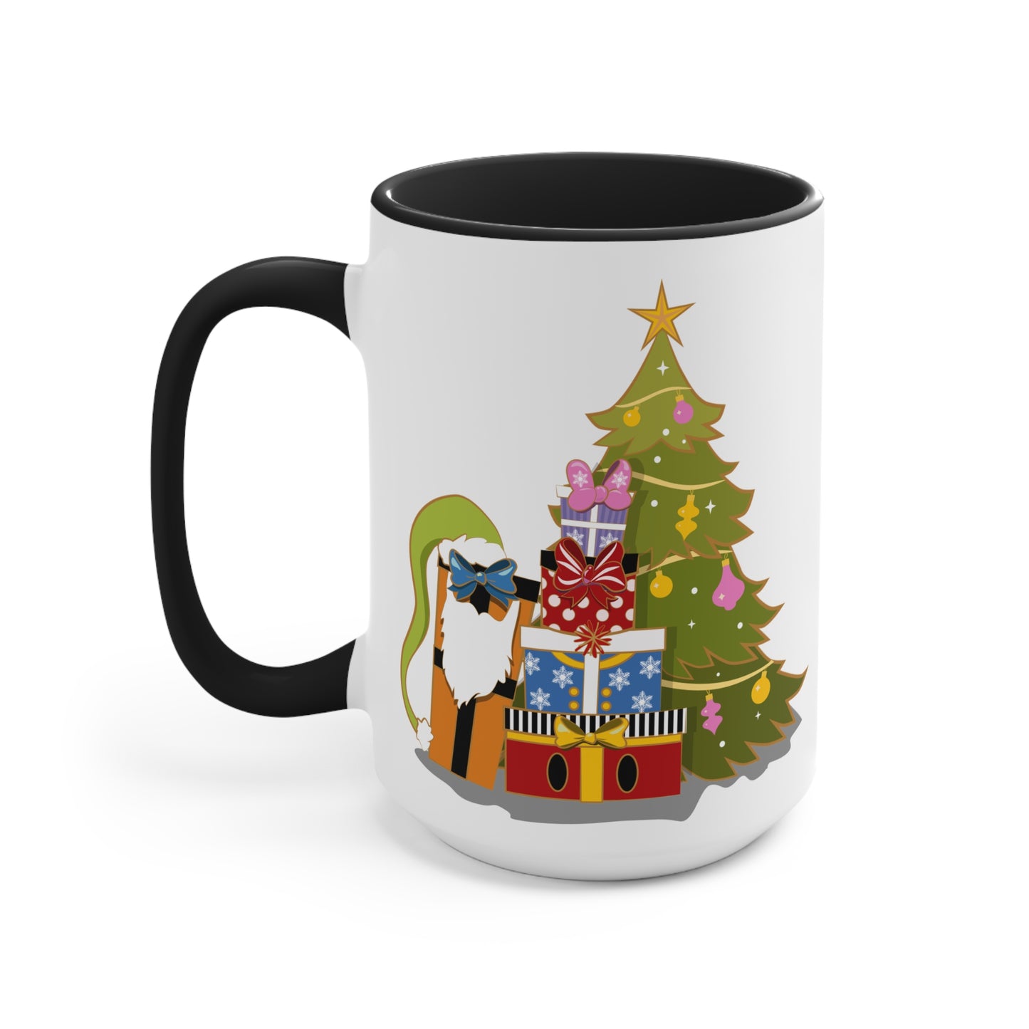 Fab 5 as Christmas Presents - Accent Mugs