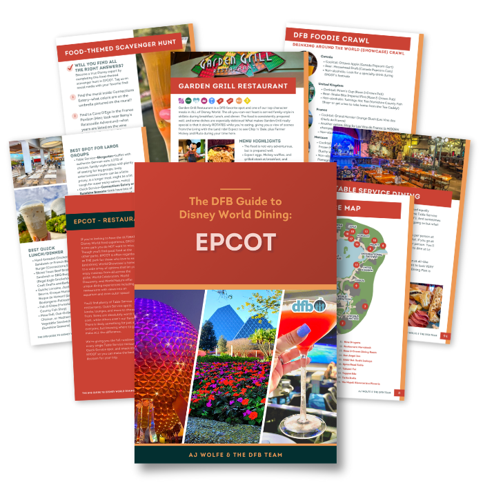 DFB Guide To Walt Disney World Dining