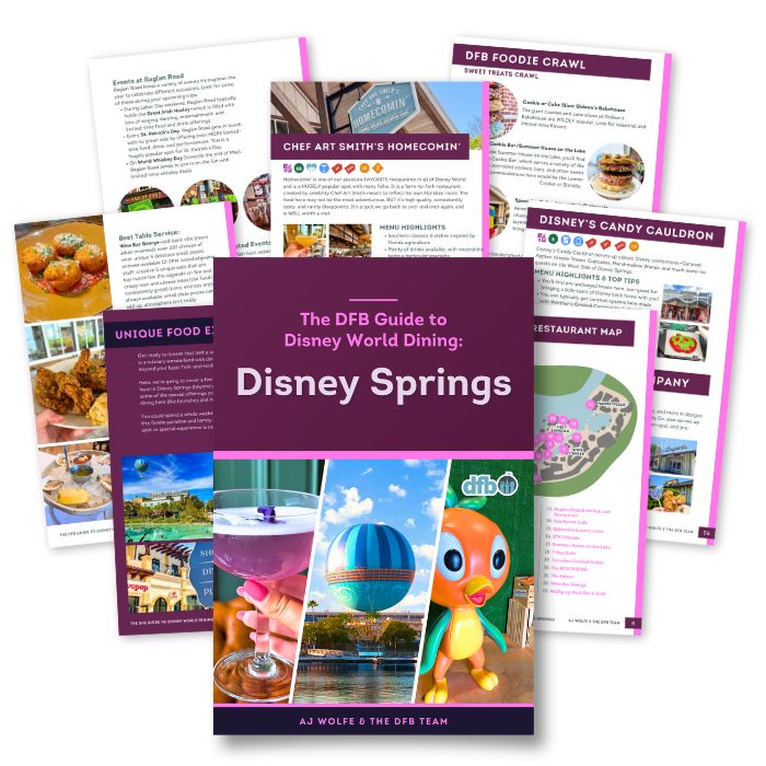 DFB Guide To Disney World Dining