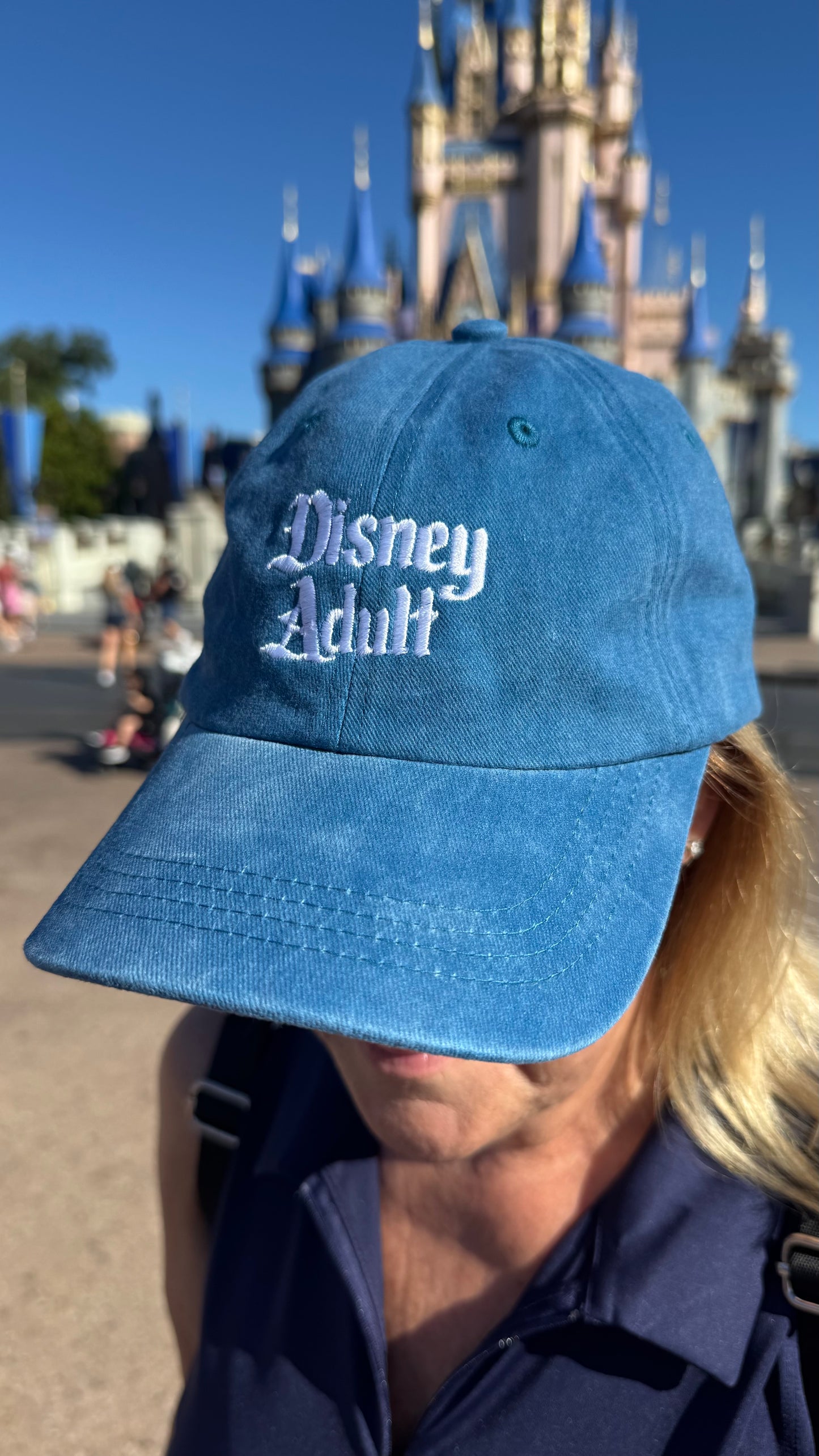 The Perfect Gift Set - SIGNED Disney Adults Book AND Disney Adult Embroidered Baseball Hat