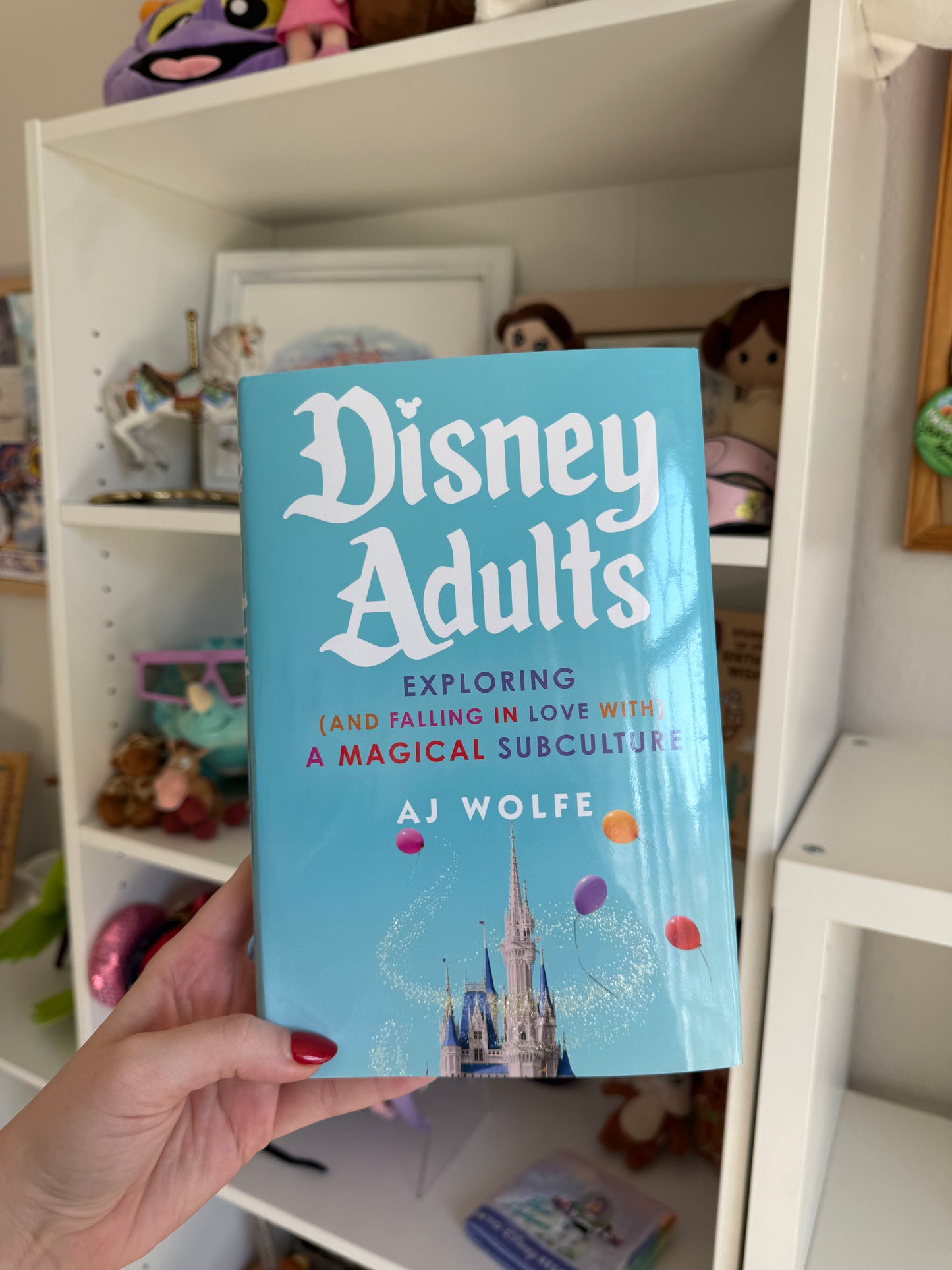 The Perfect Gift Set - SIGNED Disney Adults Book AND Disney Adult Embroidered Baseball Hat