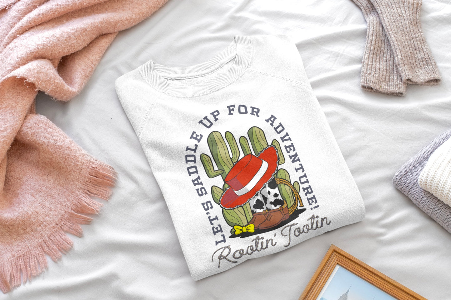 Rootin Tootin - Adult Crewneck Sweatshirt