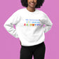 Go to Disney, Eat Snacks, Be Happy - Adult Crewneck Sweatshirt