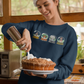 Park Landmarks in Snowglobes - Adult Crewneck Sweatshirt
