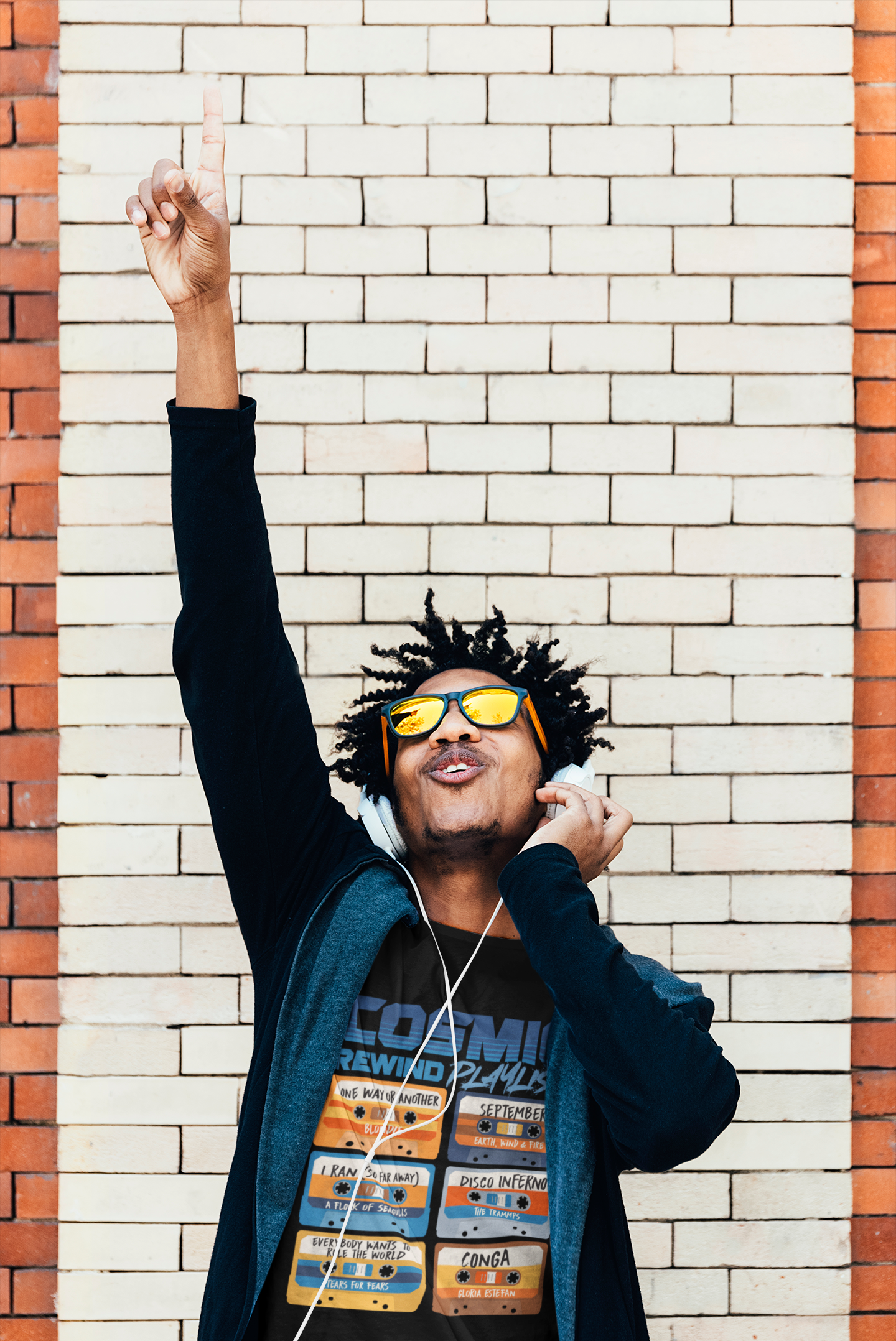 Cosmic Rewind Mixtapes - Adult Tee Shirt