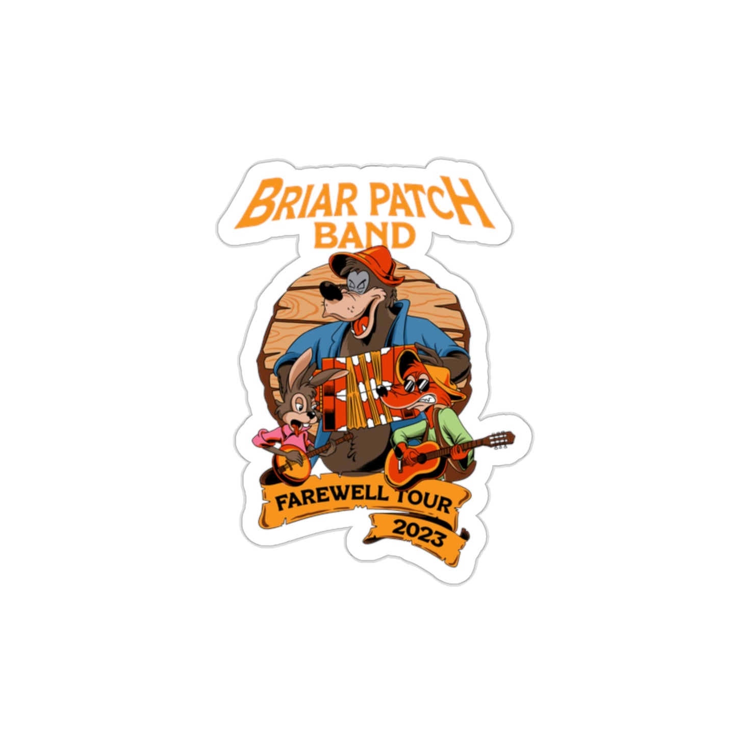 Briar Patch Band Farewell Tour - Die-Cut Stickers