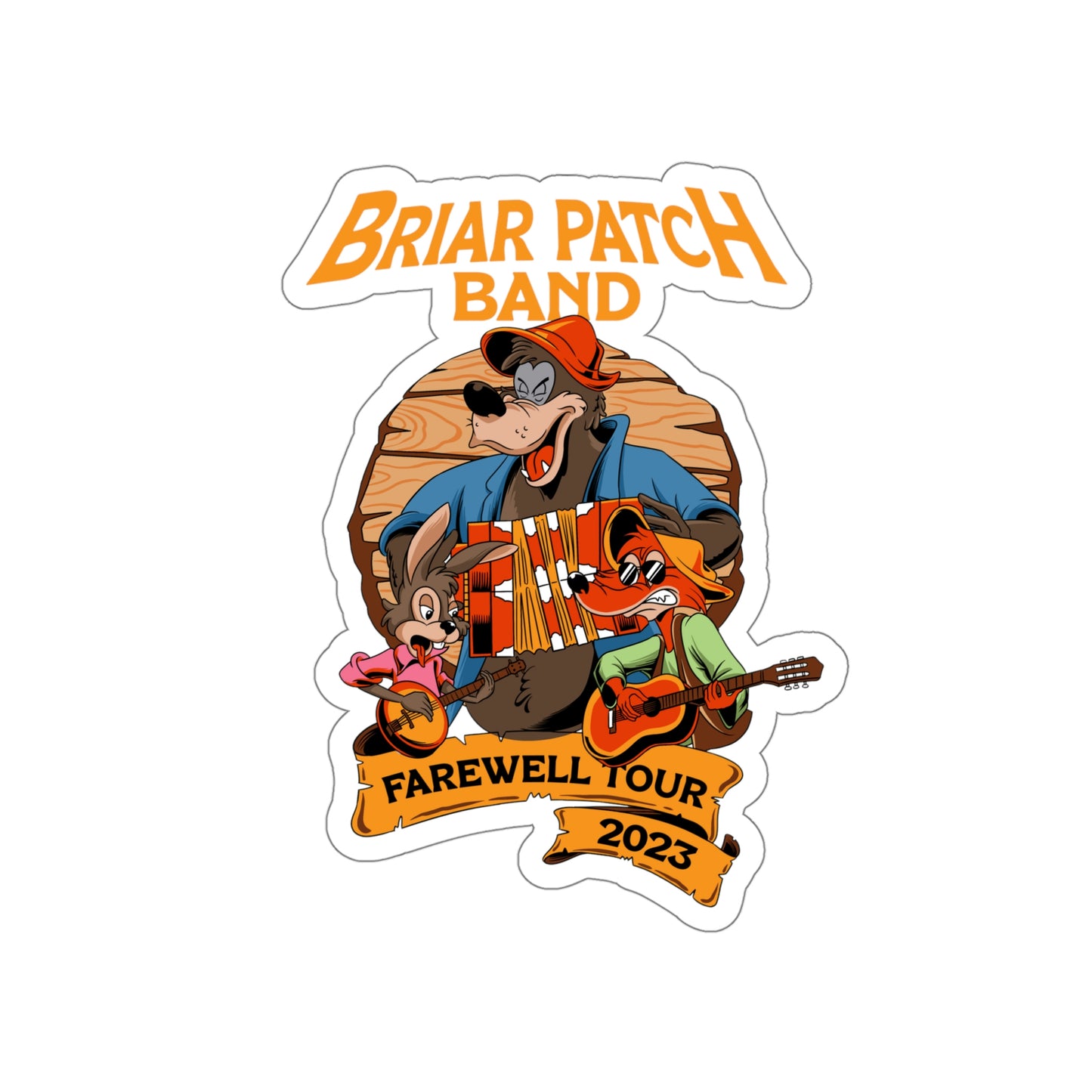 Briar Patch Band Farewell Tour - Die-Cut Stickers