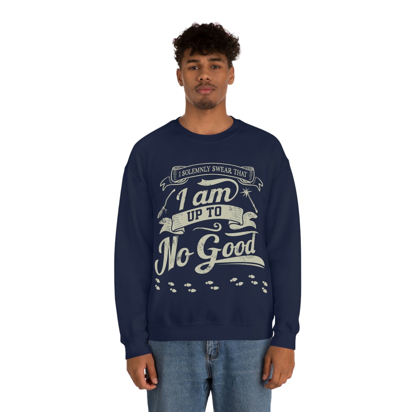 I solemnly swear - Adult Crewneck Sweatshirt