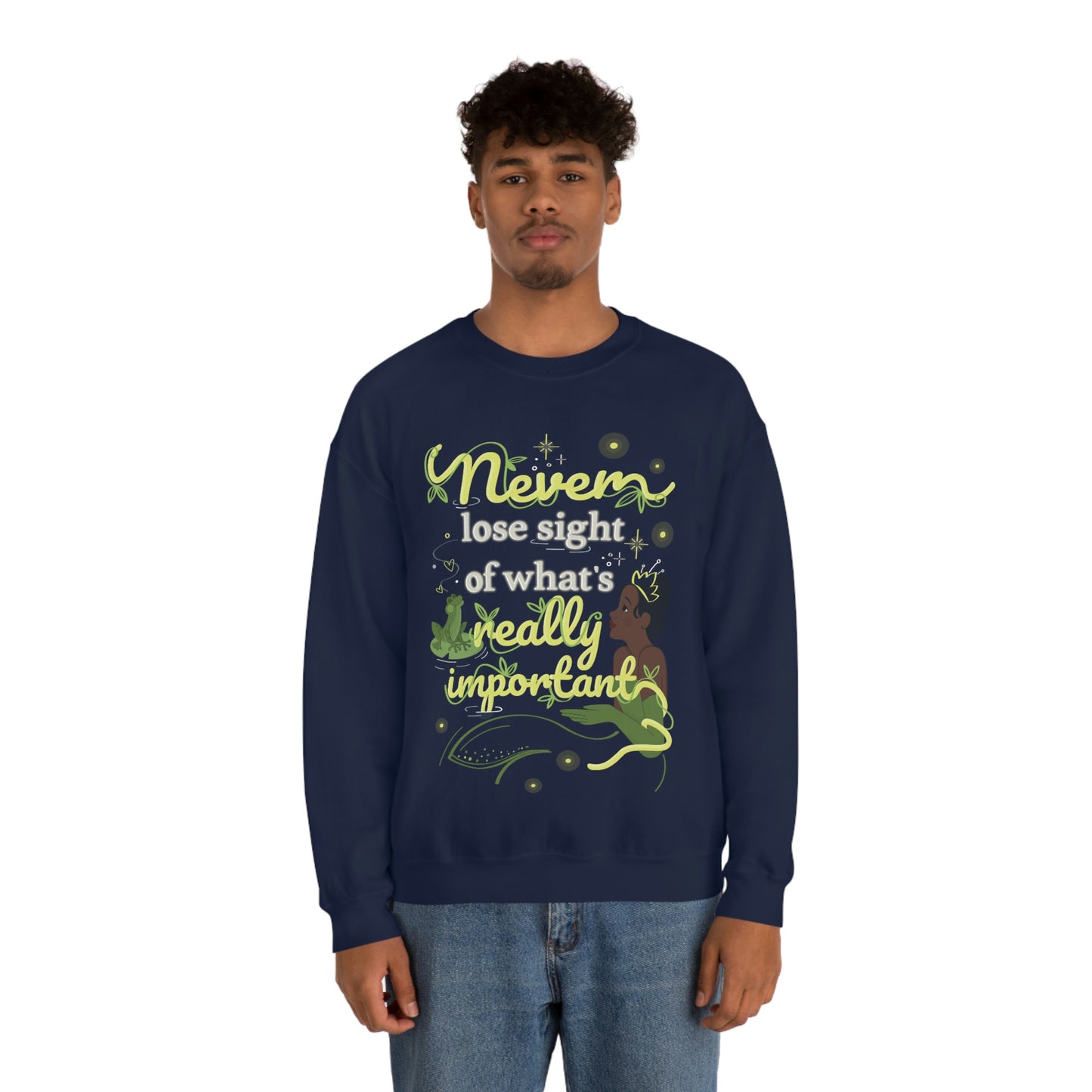 Tiana Princess - Adult Crewneck Sweatshirt