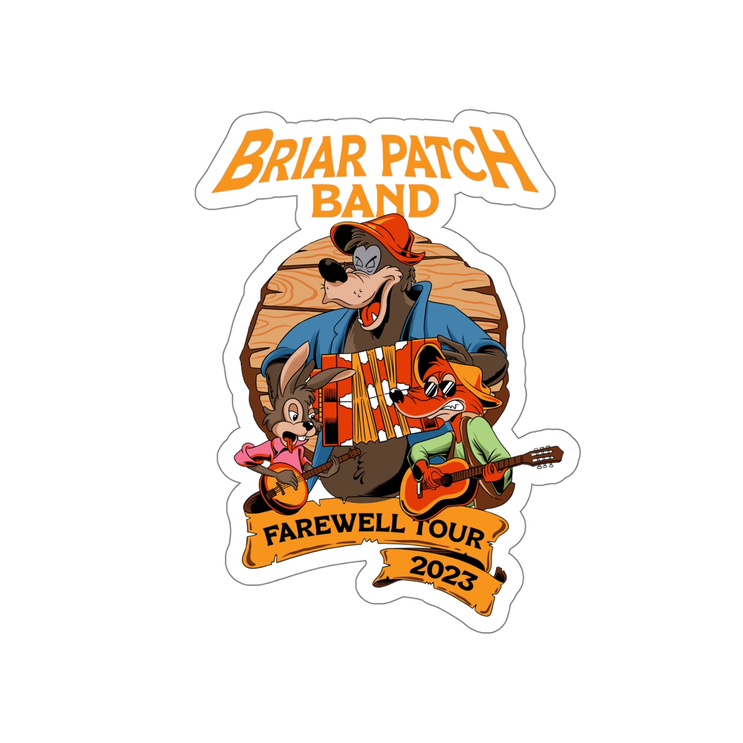 Briar Patch Band Farewell Tour - Die-Cut Stickers