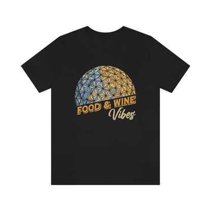 Food & Wine Vibes EPCOT Blue - Adult Unisex Shirt