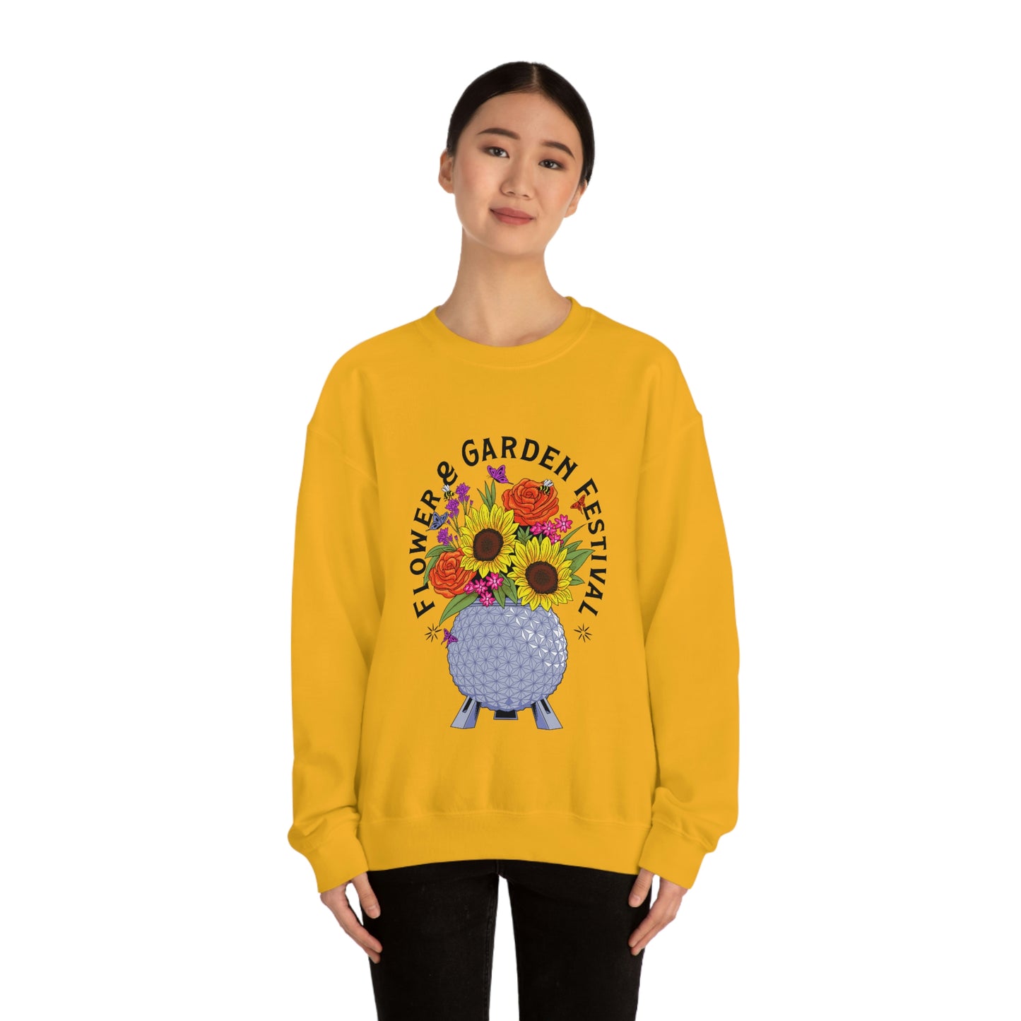 Flower & Garden Festival - Adult Crewneck Sweatshirt