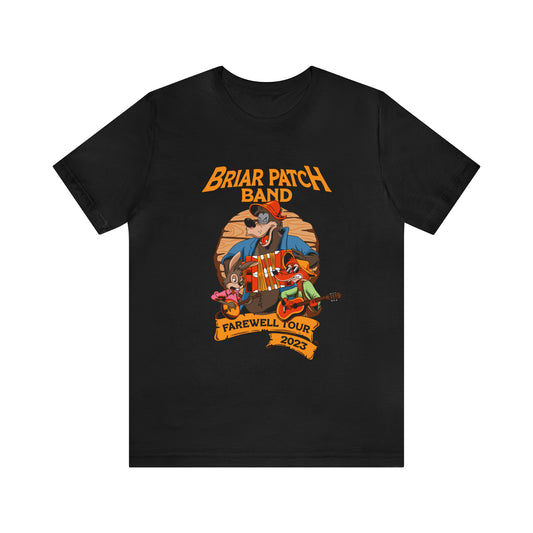 Splash Mountain Tshirt Briar Patch Band Farewell Tour - Adult Shirt
