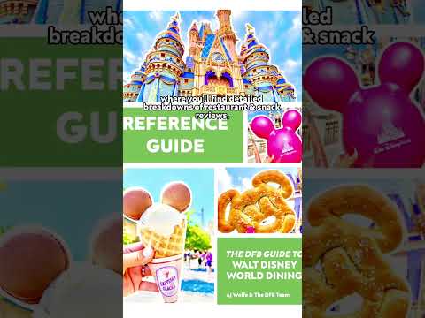 DFB Guide To Walt Disney World Dining 2023 – DFB Store